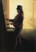 Francisco Goya Self-Portrait in the Studio France oil painting artist